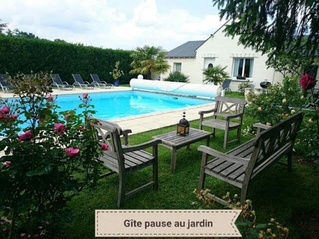 Gite Pause Au Jardin Saint-Branchs Exterior photo